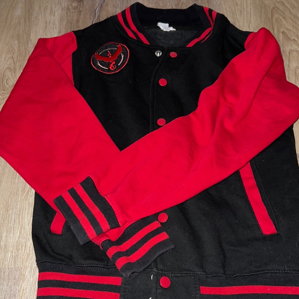 Custom Pokémon go team varsity jacket
